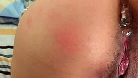 Amateur Nini Gets Intense Anal Training with Butt Plug Insertion