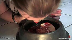 Dirty Babe Fucked Hard in Public Restaurant