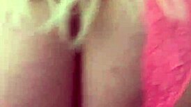 Blonde With Tattoo Twerks Her Ass