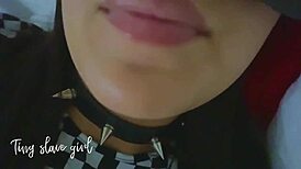 Young Nymphomaniac Uses Dildo For Self-Pleasure