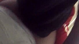fucking this girl while her family's home
