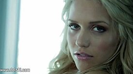 Blonde Babe's Pussy Devours Hard Cock