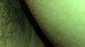 Hidden camera captures bhabhi in hardcore action. Her shaved pussy gets intense fucking.