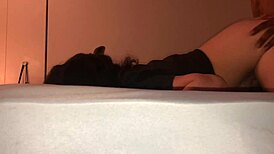 latina teen 18+ receives backshots from boyfriend