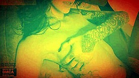 Gia baker explores her body while dancing in front of camera