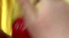Bottle Fucking Turns Into Wild Deepthroat and Gagging Session