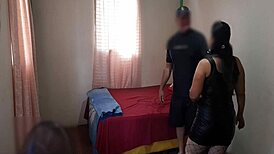 stepdaughter fucks stepfather to go to the party