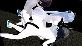 Yaoi娘炮Kano狂野三人行动作