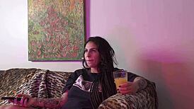 Bastidores de gravacao com marco cidade e thalia senna