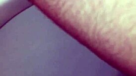 relieving in underwear with blue soap on member