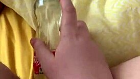 Bottle Fucking Turns Into Wild Deepthroat and Gagging Session