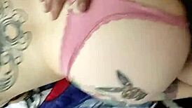 that latina prostitute with the big ass getting bent over in doggystyle