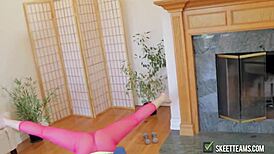 Petite Brunette Teen 18+ Craves Intense Blowjob and Fucking