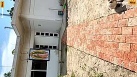 Visiting my cousin ends with fucking while her boyfriend waits, pov blowjob and assfucking