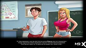 Summertimesaga Teacher Sits on Top Delivering Naughty Reward Episode 1 55