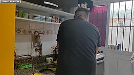 Surprise Friend Takes Ass Load