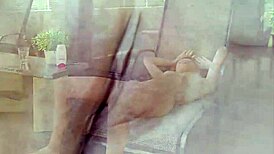 mia sollis basks nude in the sun bath!