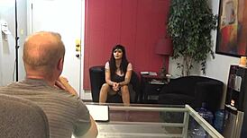 angie, show me your tattoo in this sexy casting interview?