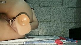 Perfect teen bends over for big ass fucking!