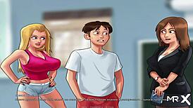 Summertimesaga Teacher Sits on Top Delivering Naughty Reward Episode 1 55