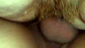 She says, 'Feel my wet pussy as I take this creampie from a MILF with big tits.'