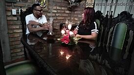 Celebrate Business Deal with Big Tits Partner Fuck