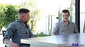 Gay Hottie Pounds Studs Ass Raw With Bareback Blowjob And Rough Cumshot