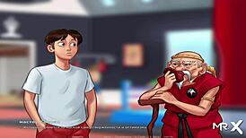 farm girl devours blowjob with creampie appetite!