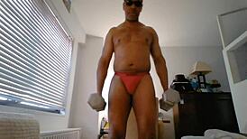 Rodney Rabbit uses rabbit toy for solo hardcore cock play on xvideos.