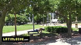 latin leche - hot latin guys caught on cam sucking cock and groping