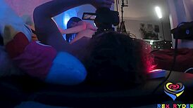 behind the scenes fucking with big ass babe