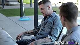 Gay Hottie Pounds Studs Ass Raw With Bareback Blowjob And Rough Cumshot