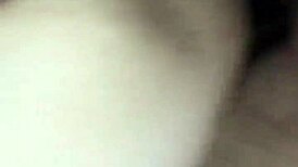 creampie from stepbrother fills pussy