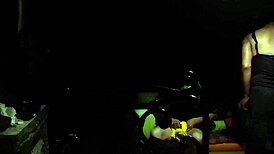 Quick morning encounter with transsexual shemale