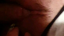 banging my nasty wife hard on the sofa for cumshot