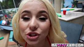 aria banks shakes in orgasms as peter green fucks her doggystyle outdoors