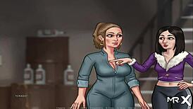 Summertime Saga: Admiring Her Pussy in Episode 4-45