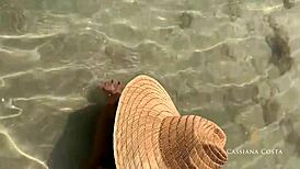 Cassiana Costa Seduces Guy On Beach For Intense Fuck