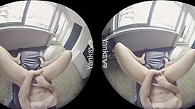 sexy babe marina masturbates