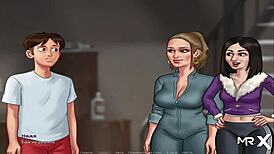 Summertime Saga: Admiring Her Pussy in Episode 4-45