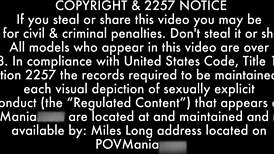 Inked Beauty Ember Reign Bounces Booty While Milking Dick In Pov