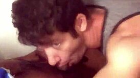 my white boy sucking mexican cock in a casual scene