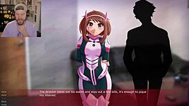 OCHACO URARAKA GETS HER TUITION CANCELLED WITH CUMSHOT COWGIRL FUCK