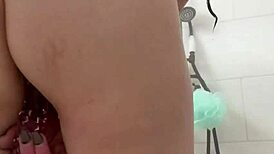 Vera and Jade Masterbate in Shower with Close-Up Shots