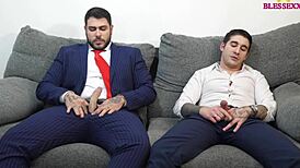 Vicious Straight Men in Costumes - Magic Javi & Adrian Dimas!