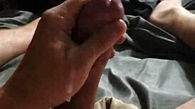 Crusher76 Squeezing a Big Load While Watching Hot Porn Videos