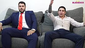 Vicious Straight Men in Costumes - Magic Javi & Adrian Dimas!