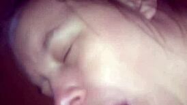 Shy Girl Gets Facial In Pov Blowjob