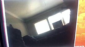 Young Hairy Amateur Girl Rides Cock Passionately On Sofa