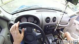 cash for gal lucy tyler skillful blowjob